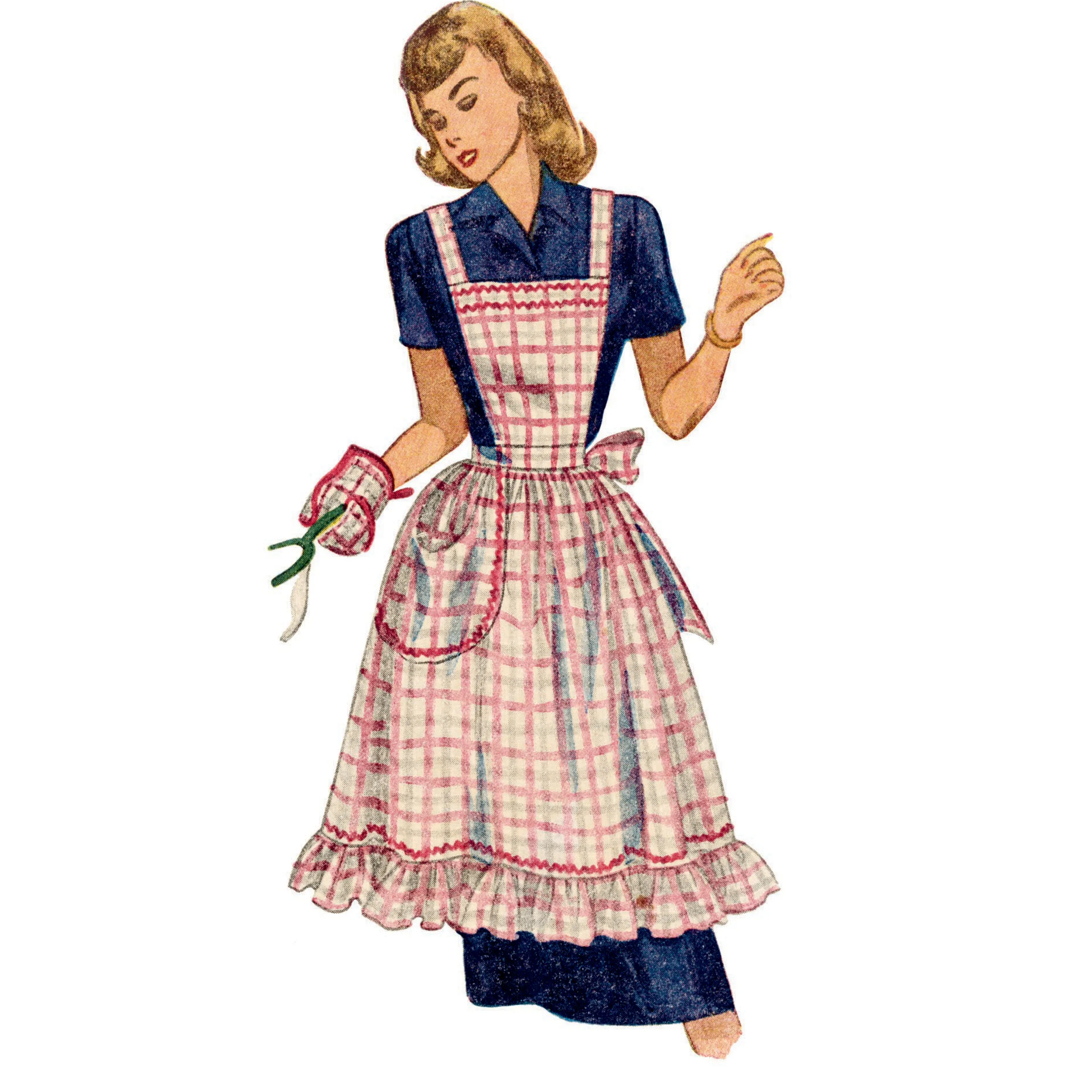 Simplicity Pattern S9496 Misses' Vintage Apron