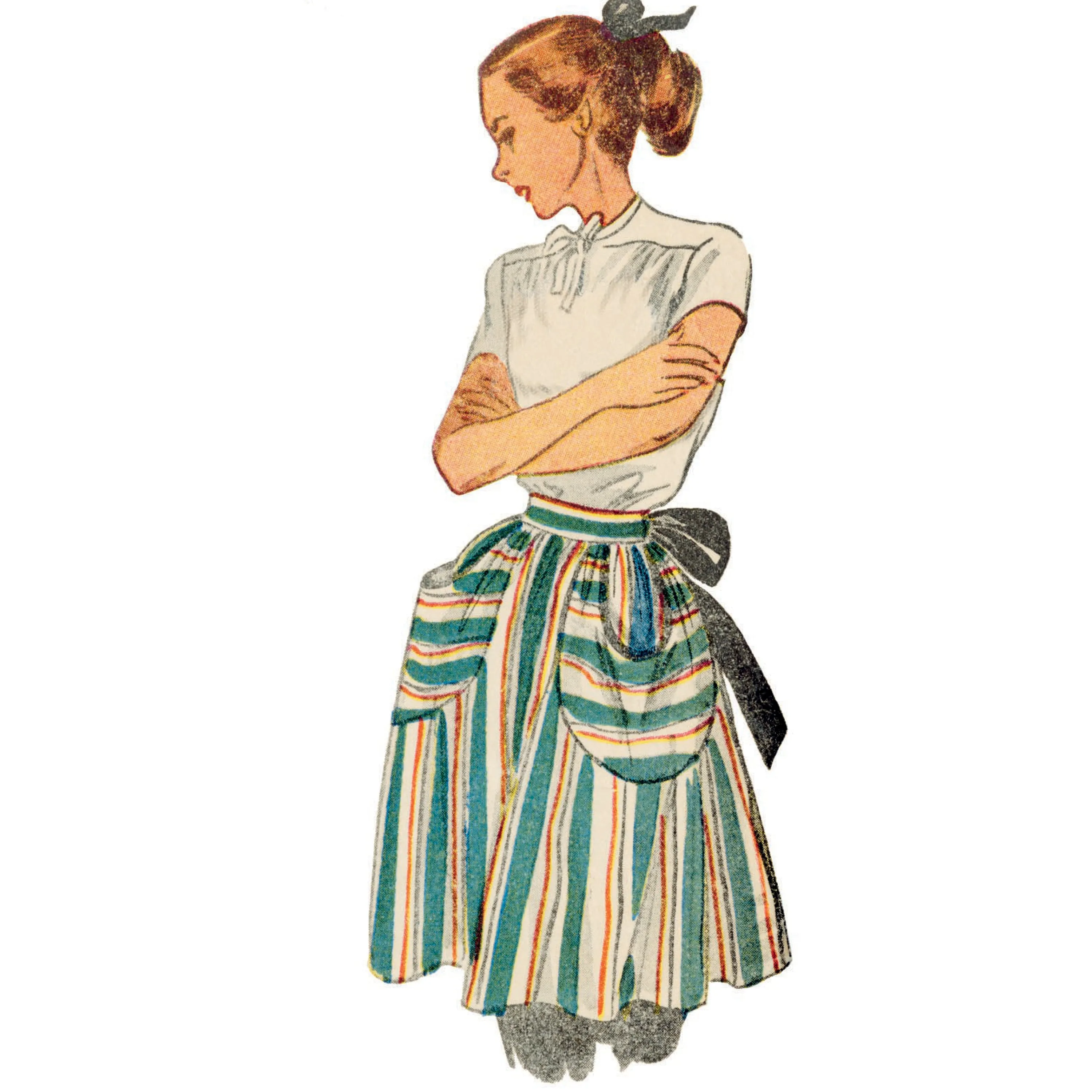Simplicity Pattern S9496 Misses' Vintage Apron