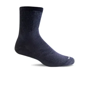 Sockwell Extra Easy Crew Sock (Women) - Black
