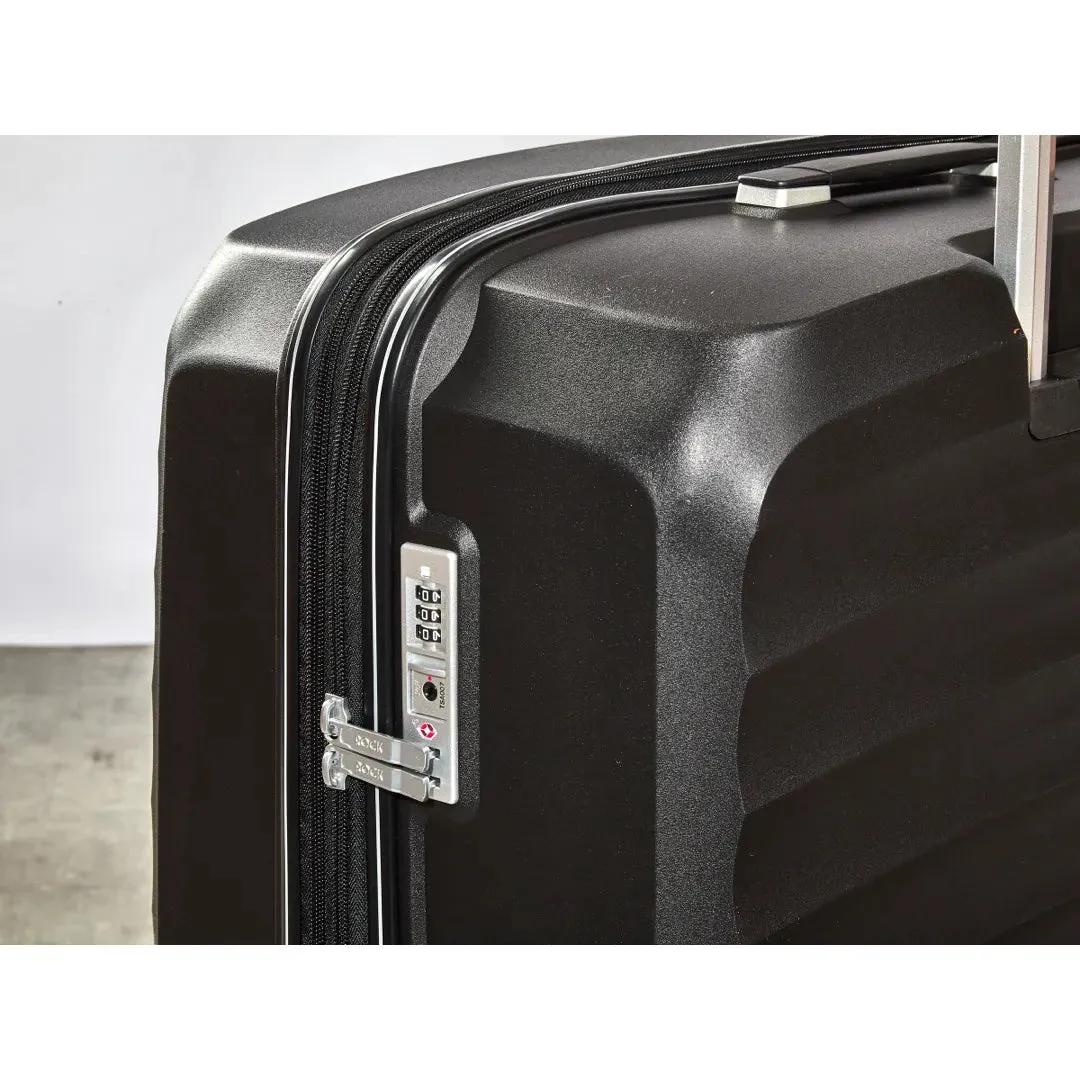 Sunwave - Suitcase Expandable Hard-Shell 4 Spinner Wheels