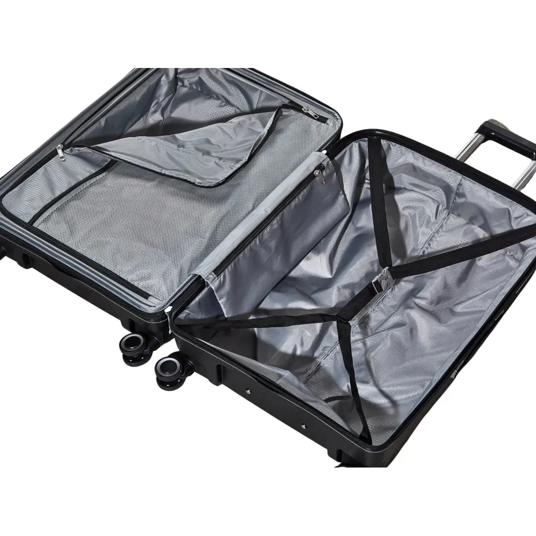 Sunwave - Suitcase Expandable Hard-Shell 4 Spinner Wheels