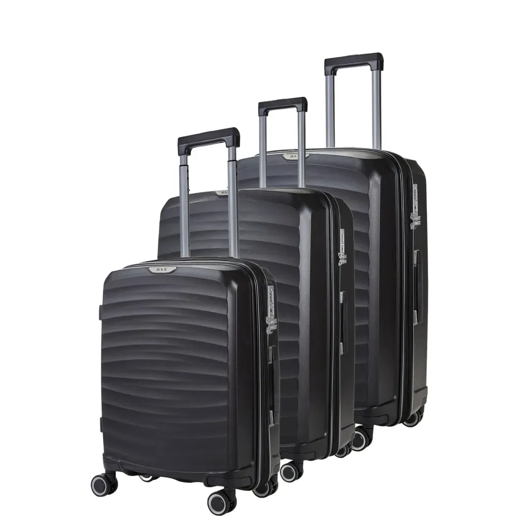 Sunwave - Suitcase Expandable Hard-Shell 4 Spinner Wheels
