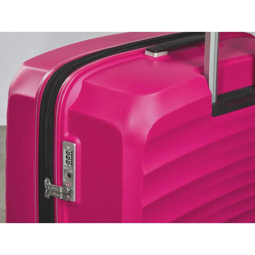 Sunwave - Suitcase Expandable Hard-Shell 4 Spinner Wheels