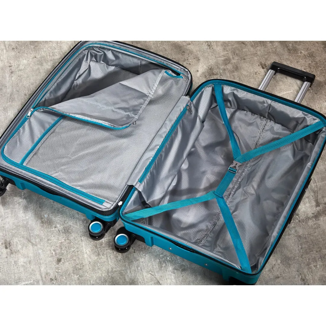 Sunwave - Suitcase Expandable Hard-Shell 4 Spinner Wheels