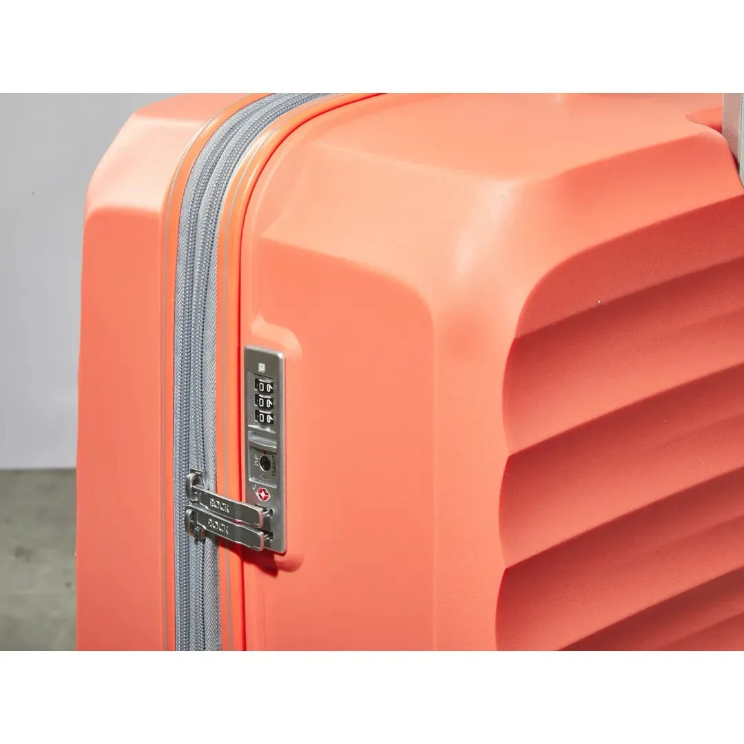 Sunwave - Suitcase Expandable Hard-Shell 4 Spinner Wheels
