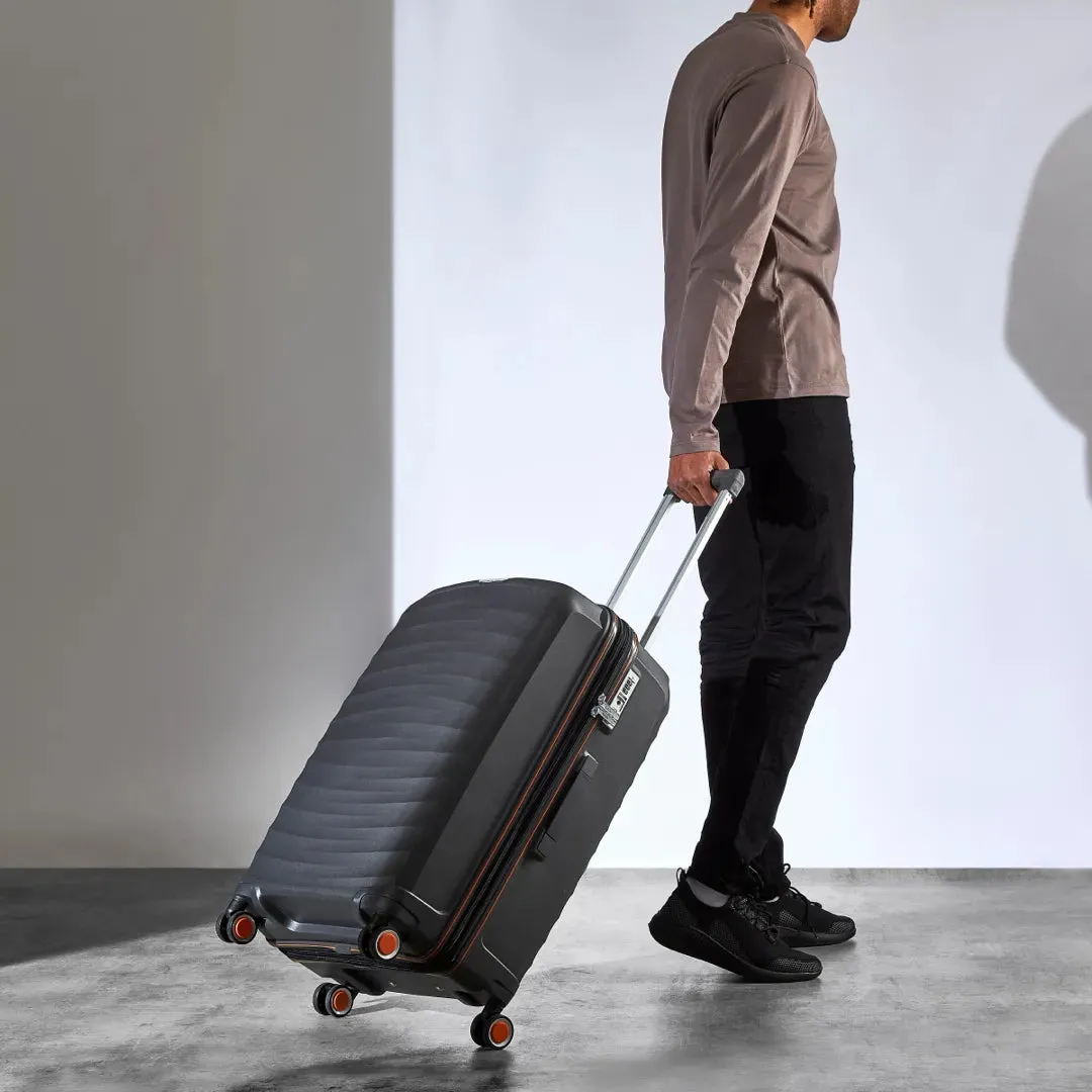 Sunwave - Suitcase Expandable Hard-Shell 4 Spinner Wheels