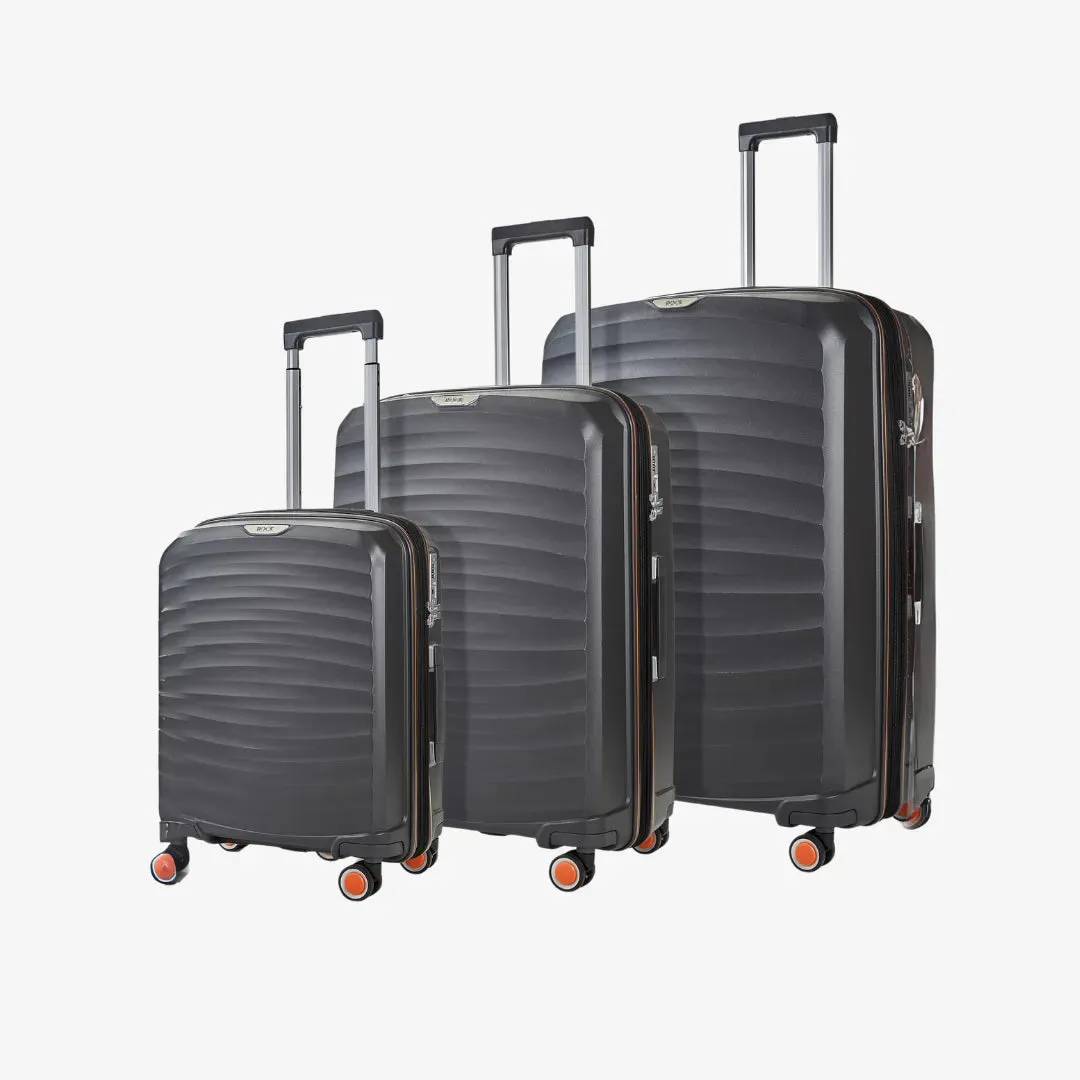 Sunwave - Suitcase Expandable Hard-Shell 4 Spinner Wheels
