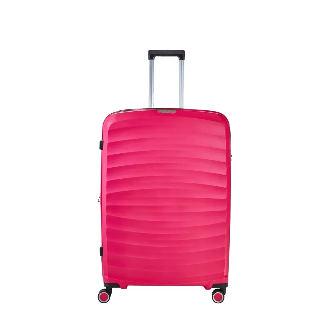 Sunwave - Suitcase Expandable Hard-Shell 4 Spinner Wheels