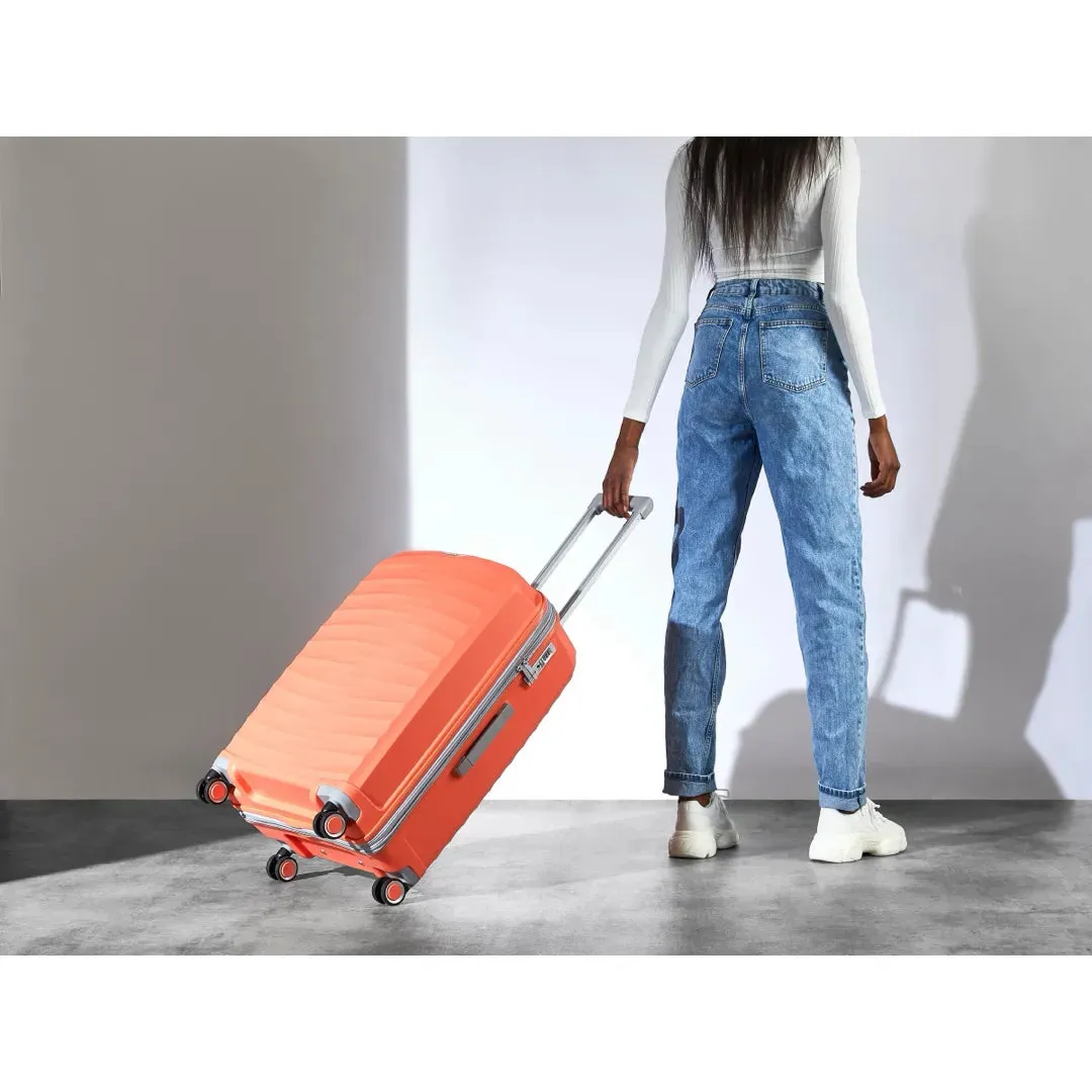 Sunwave - Suitcase Expandable Hard-Shell 4 Spinner Wheels