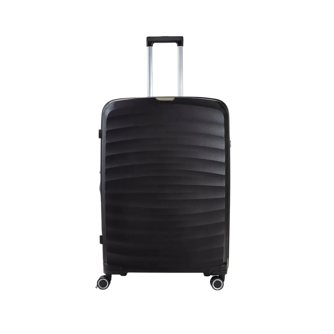 Sunwave - Suitcase Expandable Hard-Shell 4 Spinner Wheels