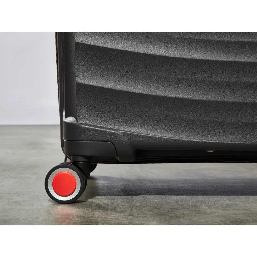 Sunwave - Suitcase Expandable Hard-Shell 4 Spinner Wheels