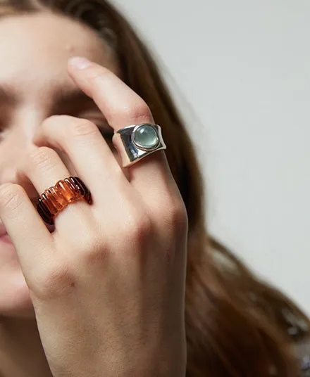 Textured Ring, Assorted Colours
