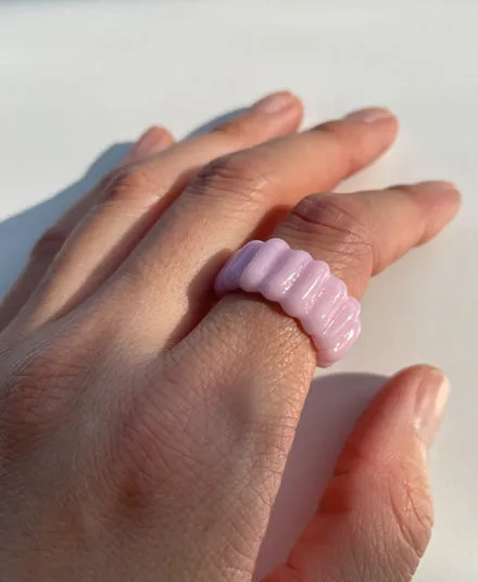 Textured Ring, Assorted Colours