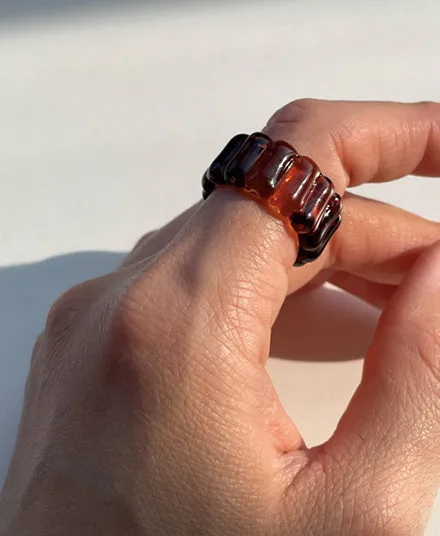 Textured Ring, Assorted Colours
