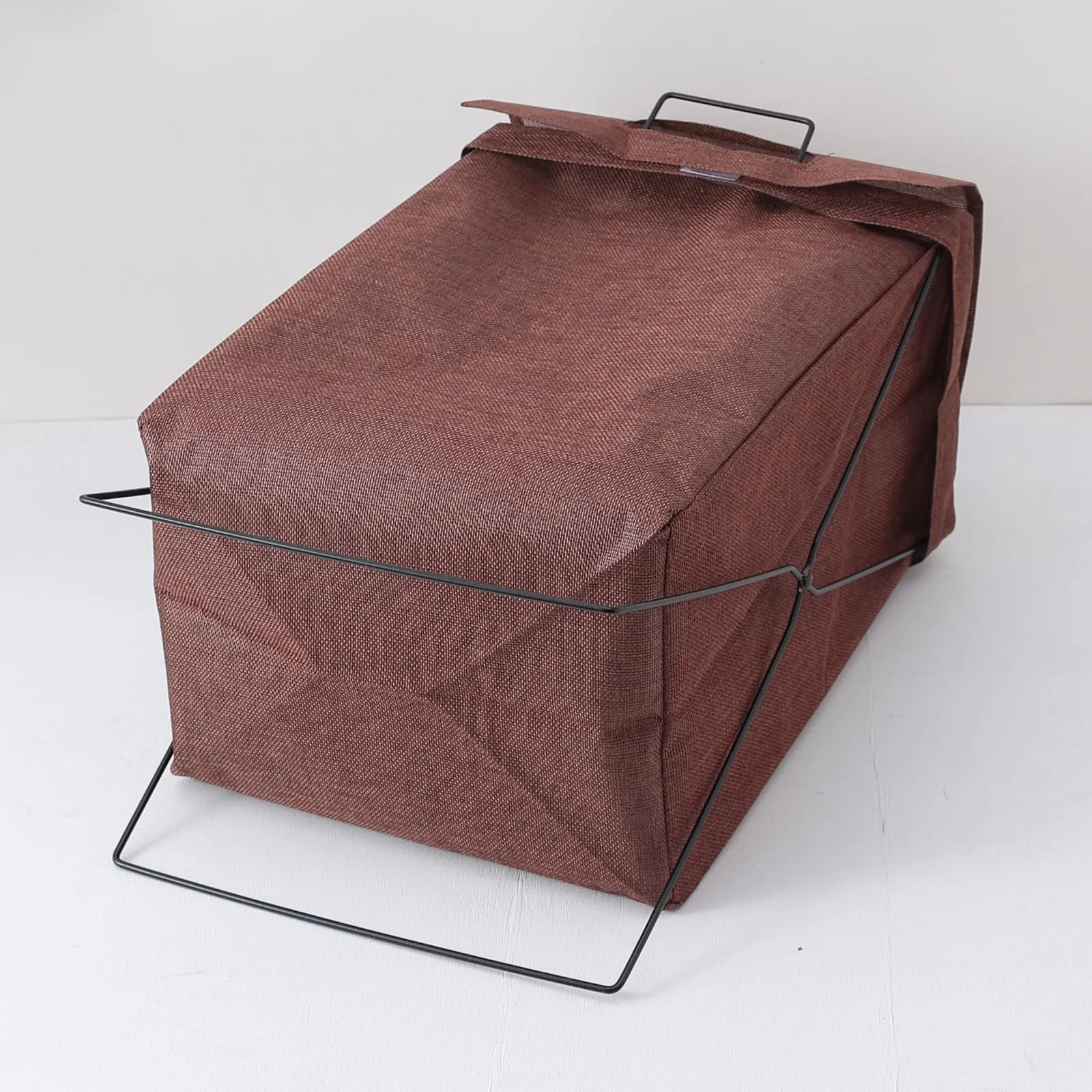 Urbane Home Laundry Basket For Clothes|Foldable Laundry Hamper|Basket For Toys, Dirty clothes, Storage "40 LTR" (Brown)