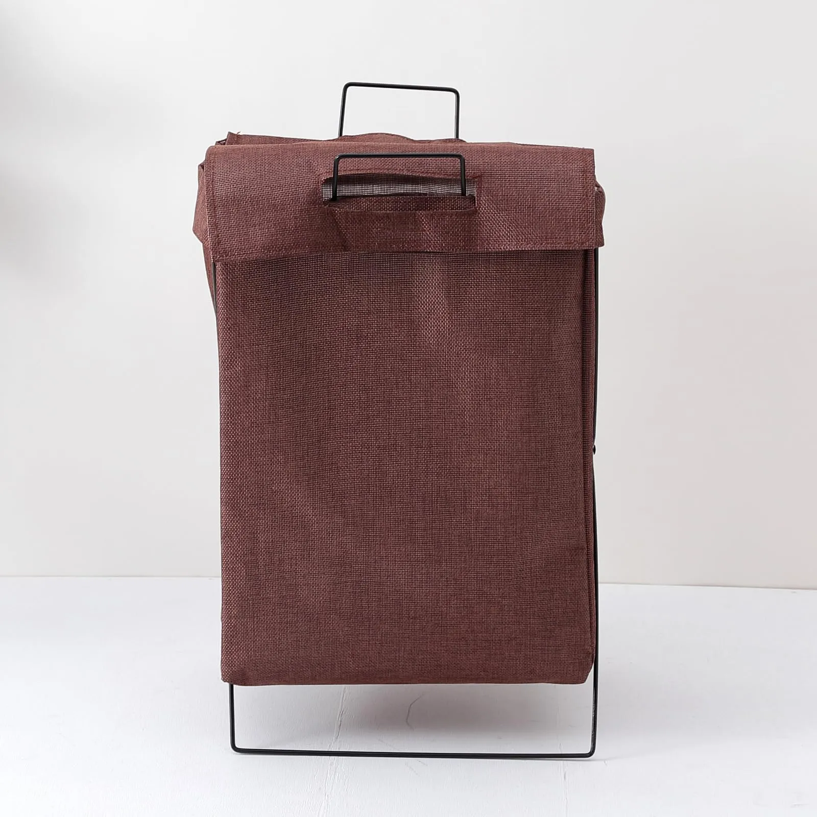 Urbane Home Laundry Basket For Clothes|Foldable Laundry Hamper|Basket For Toys, Dirty clothes, Storage "40 LTR" (Brown)