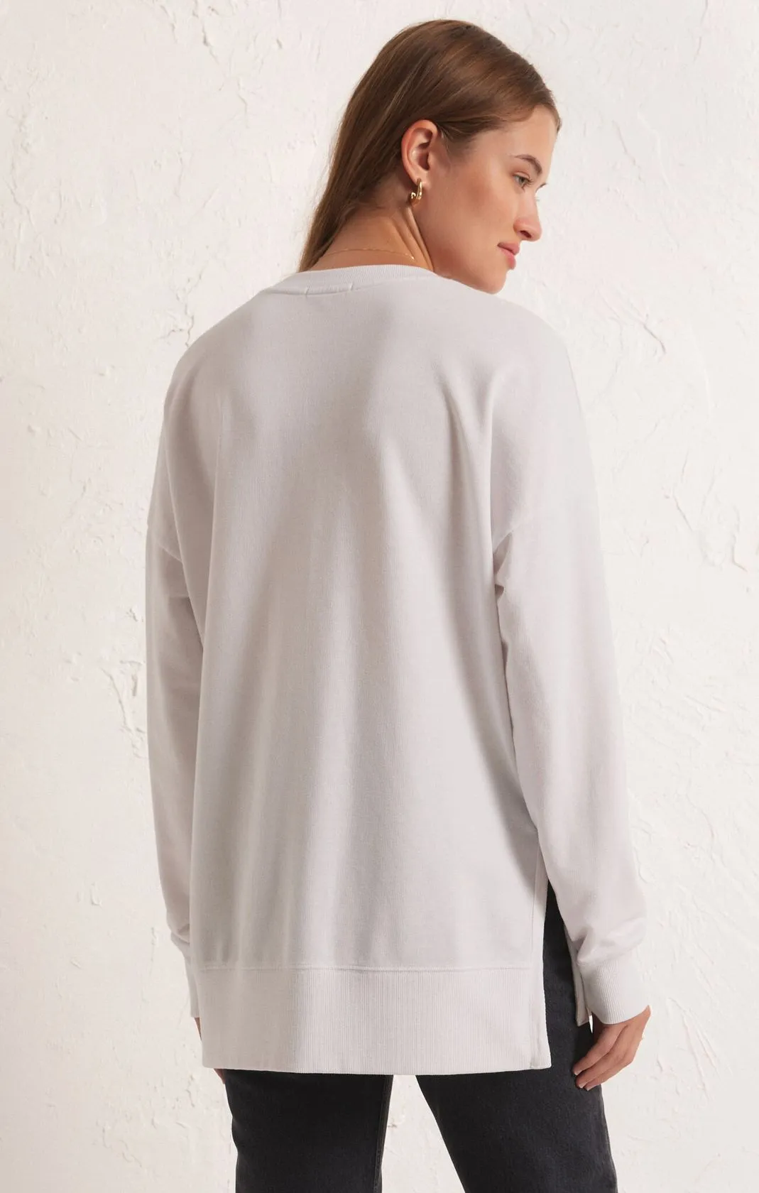 V-Neck Weekender, White