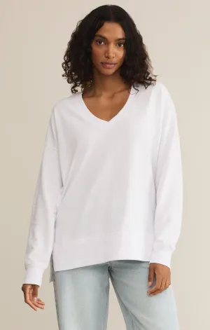 V-Neck Weekender, White