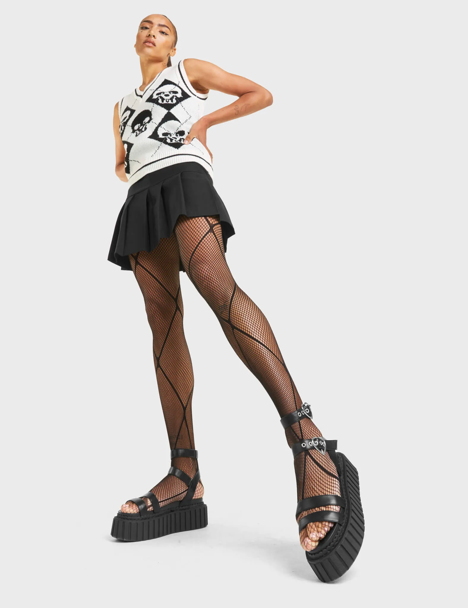 Walkin' On Sunshine Chunky Platform Creeper Sandals