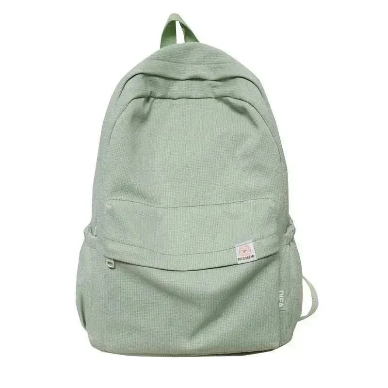 Waterproof Backpack | Solid Color Travel & School Bag - BBP009